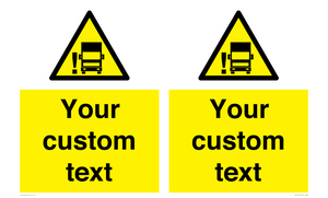 Custom warning blindspot